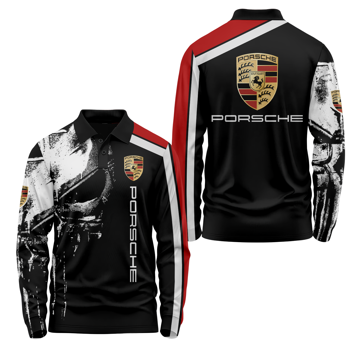 PORS Long Sleeve Polo USPL086