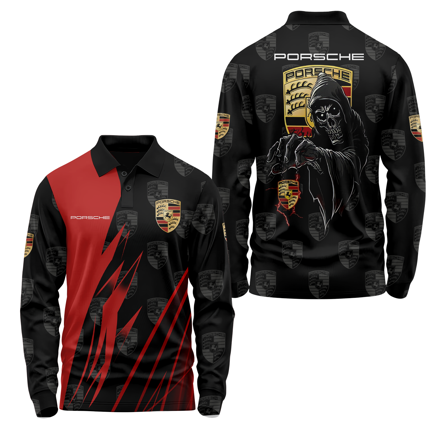 PORS Long Sleeve Polo USPL090