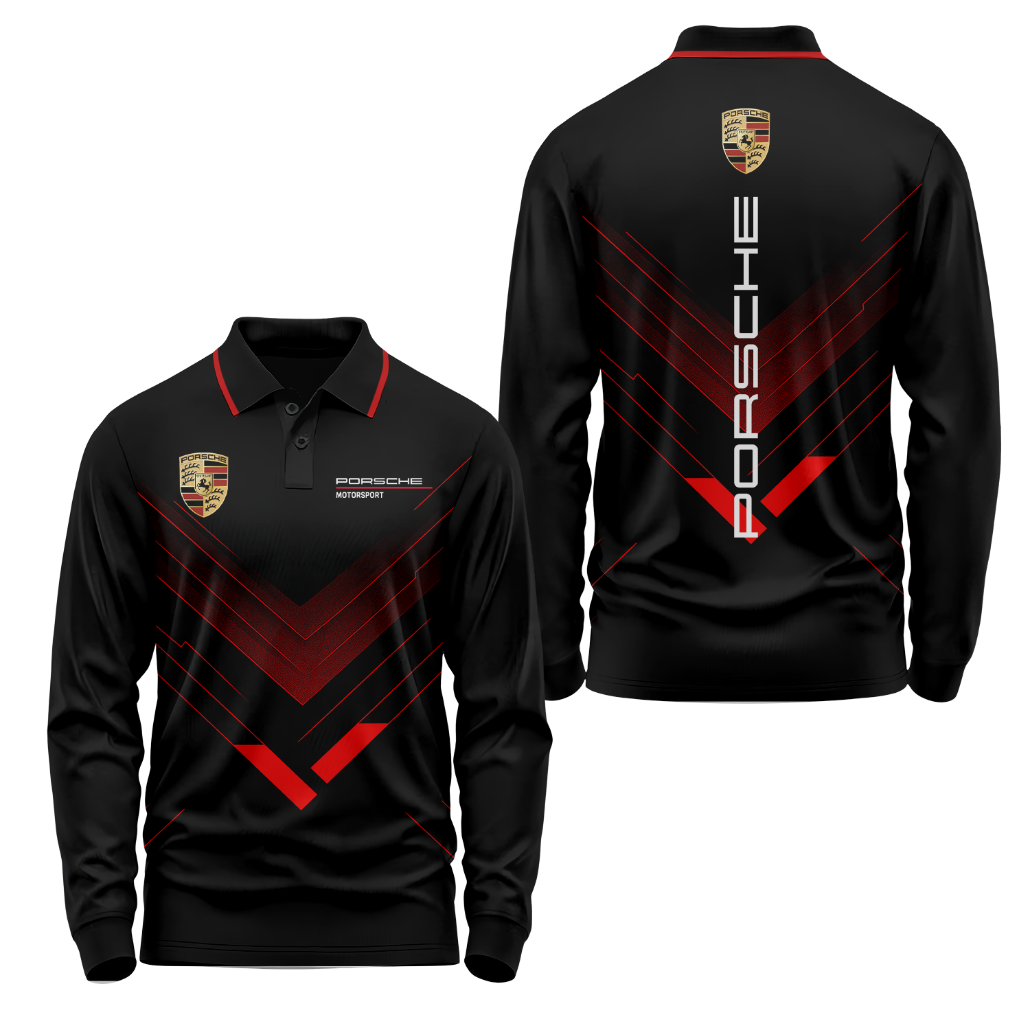 PORS Long Sleeve Polo USPL076
