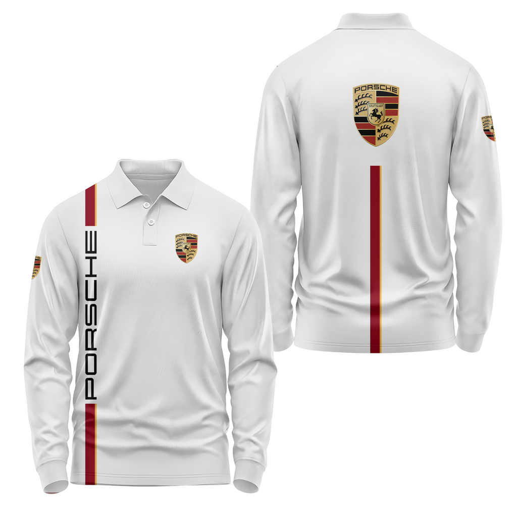 PORS Long Sleeve Polo USPL056