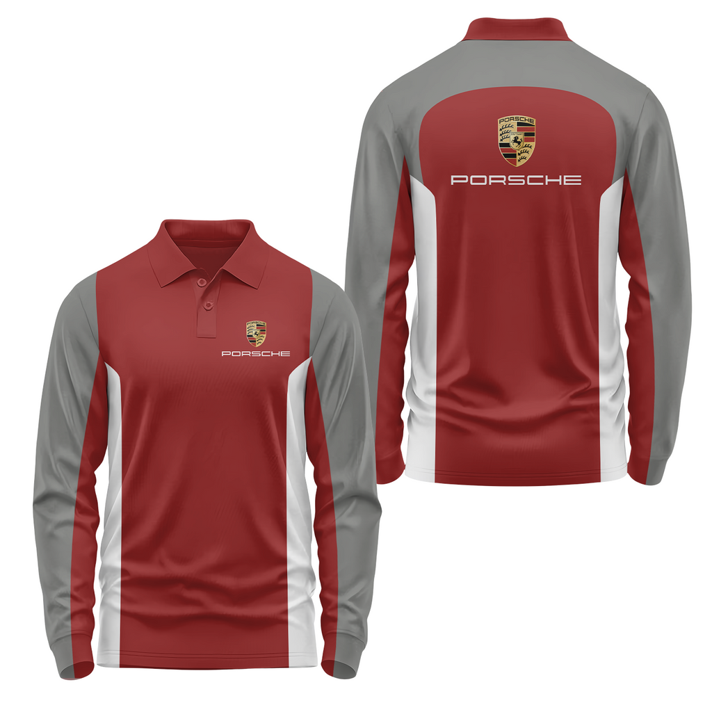 PORS Long Sleeve Polo USPL055