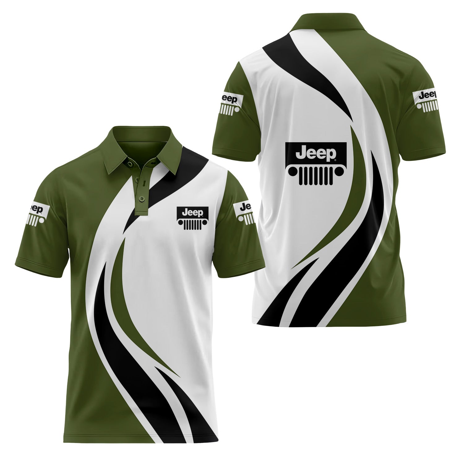 Jeep Short Sleeve Polo USPL429