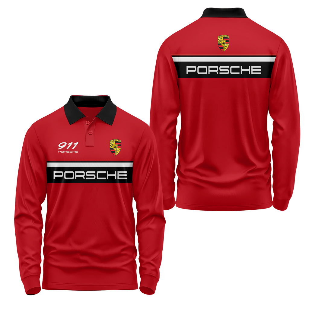 PORS Long Sleeve Polo USPL053