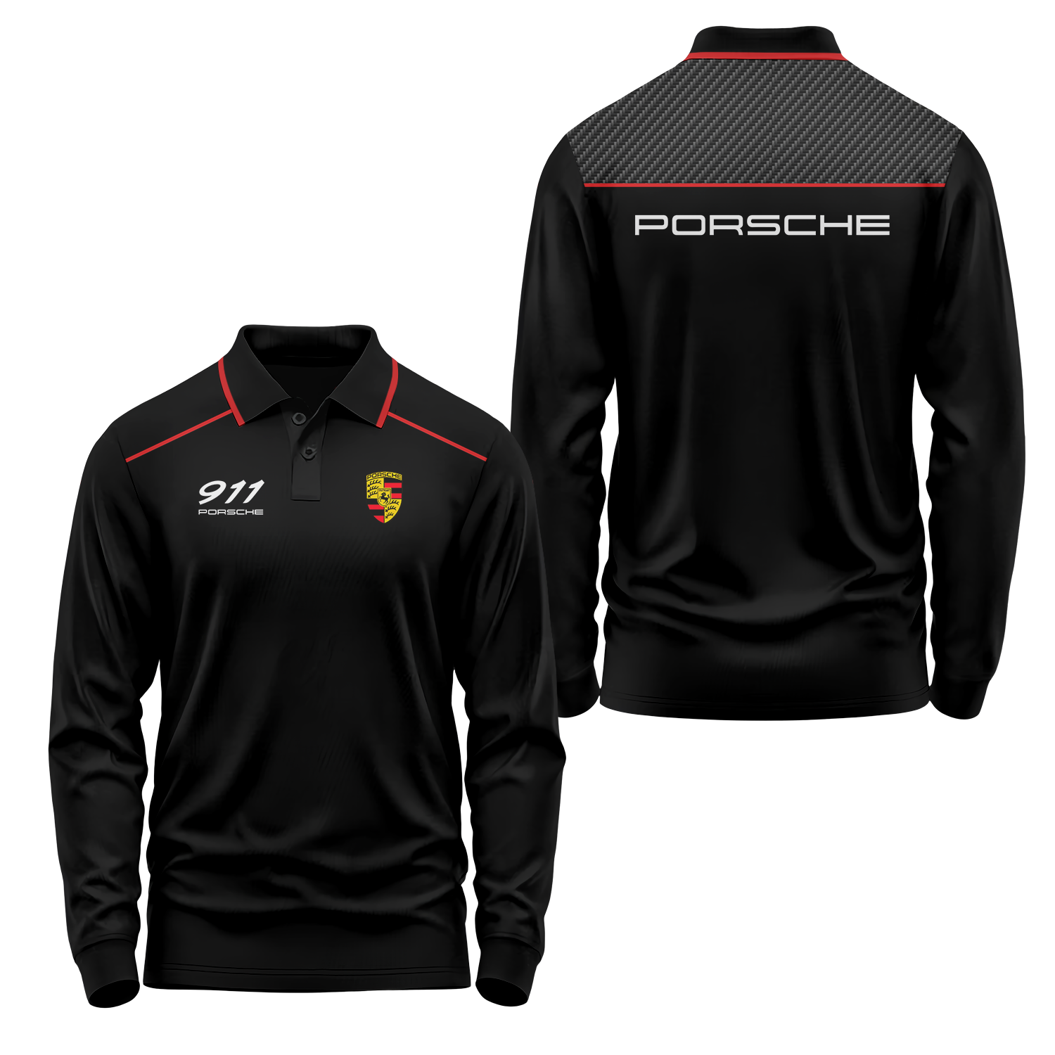 PORS Long Sleeve Polo USPL054