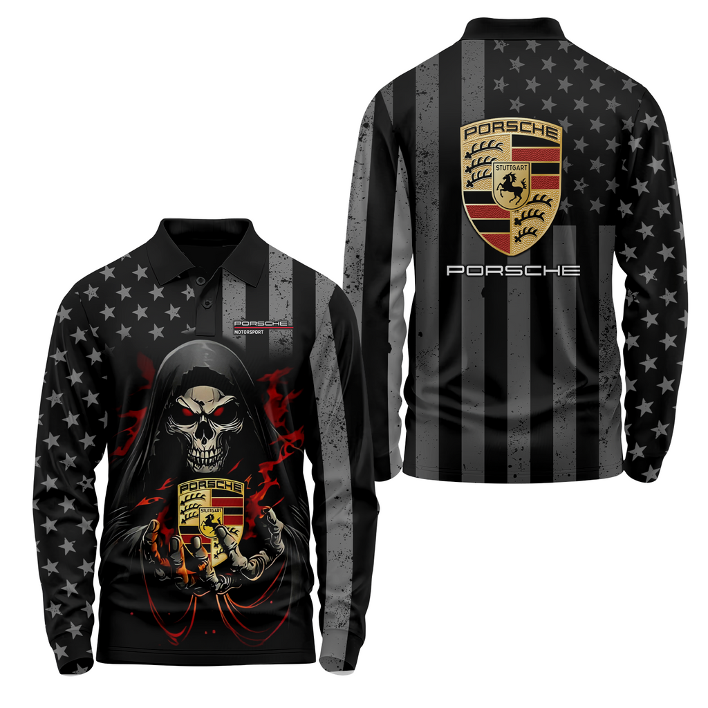 PORS Long Sleeve Polo USPL089