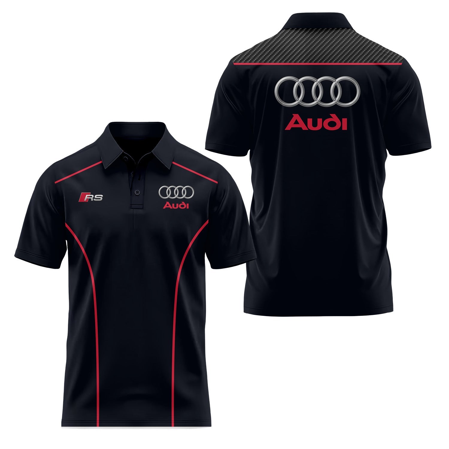 Audi Short Sleeve Polo USPL744