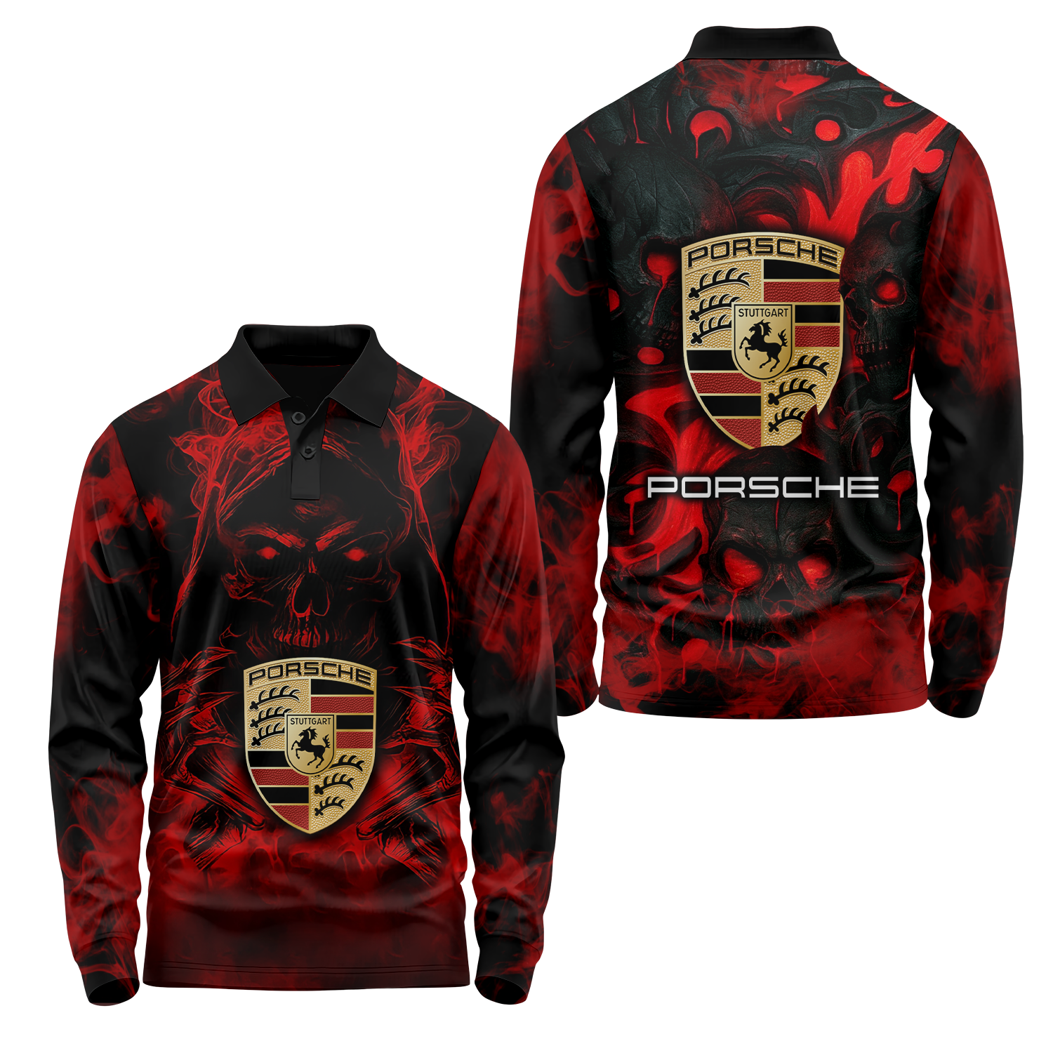 PORS Long Sleeve Polo USPL079