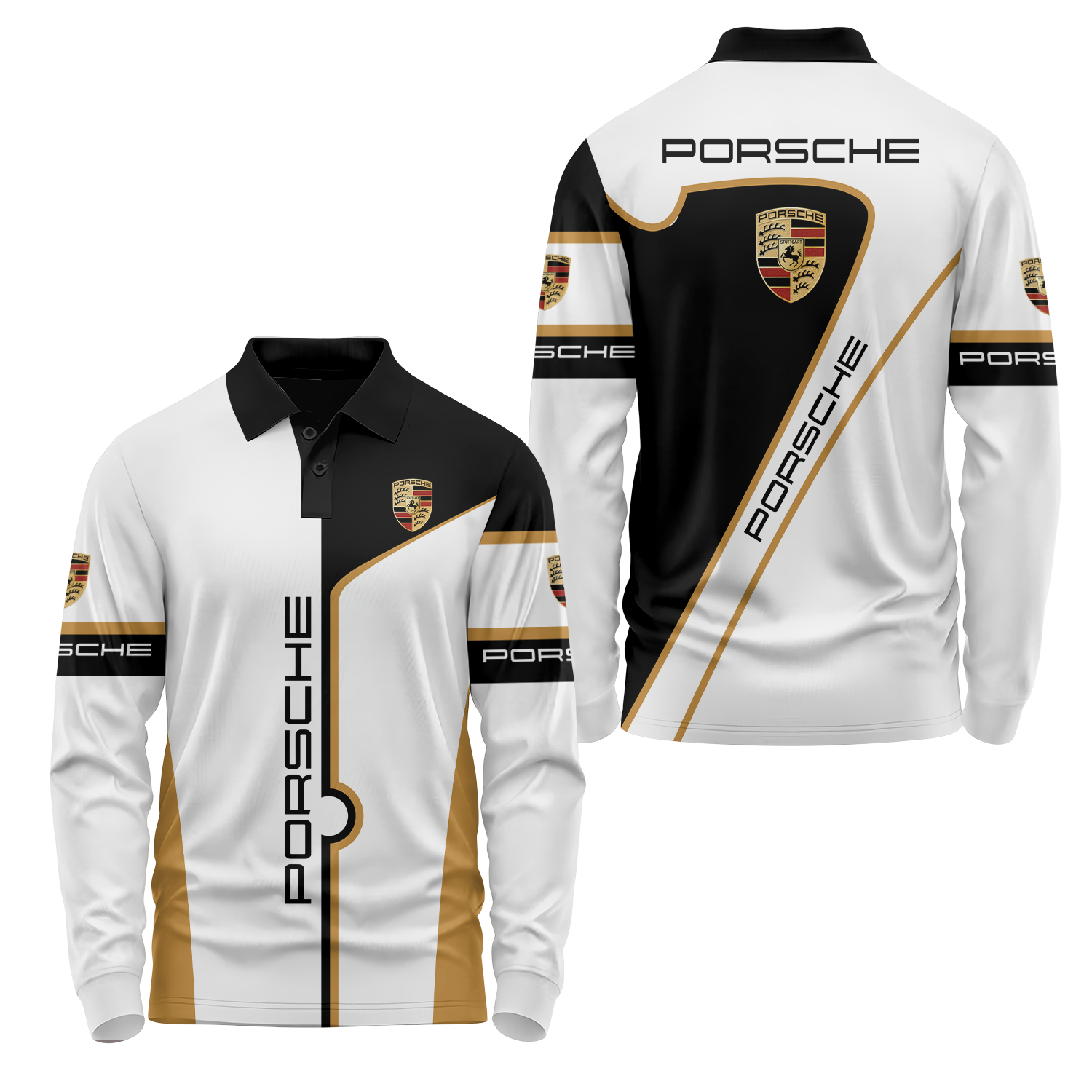 PORS Long Sleeve Polo USPL075