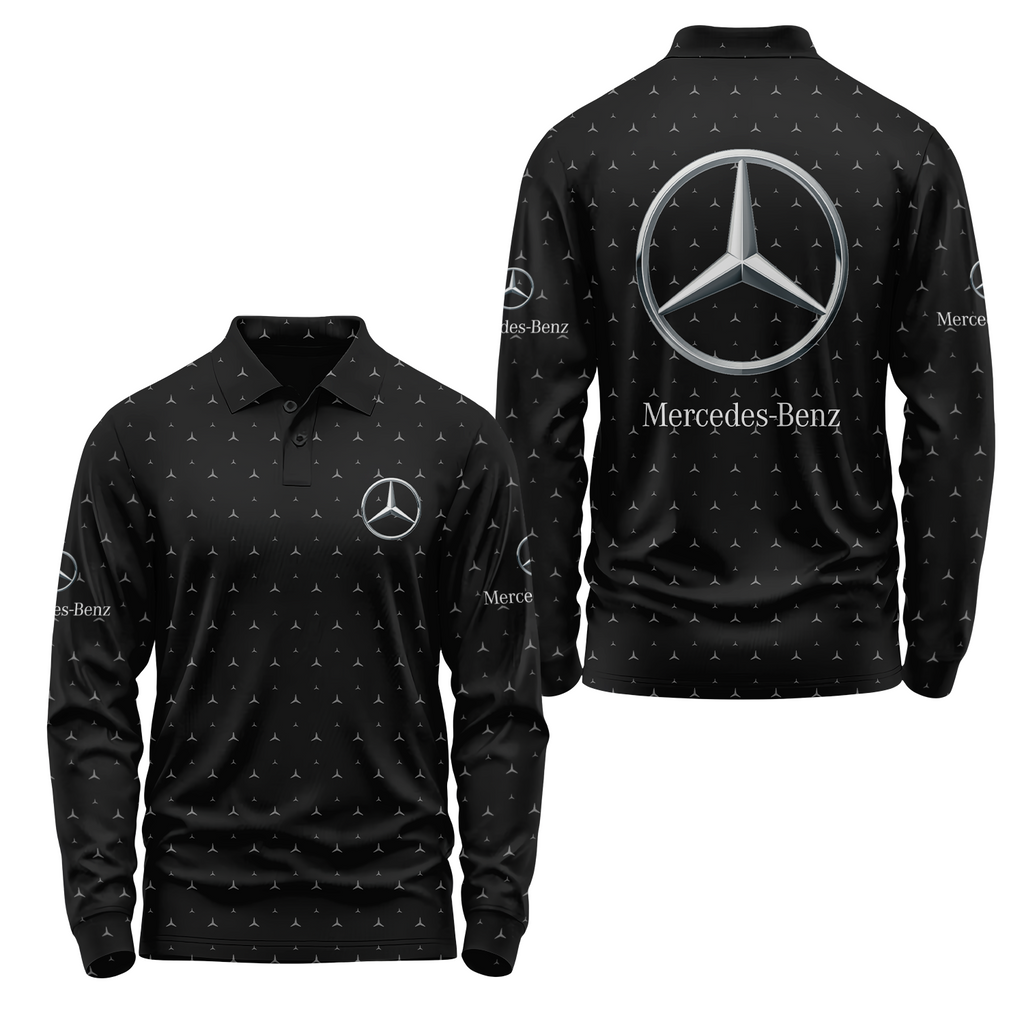 Mercedes Long Sleeve Polo USPL047