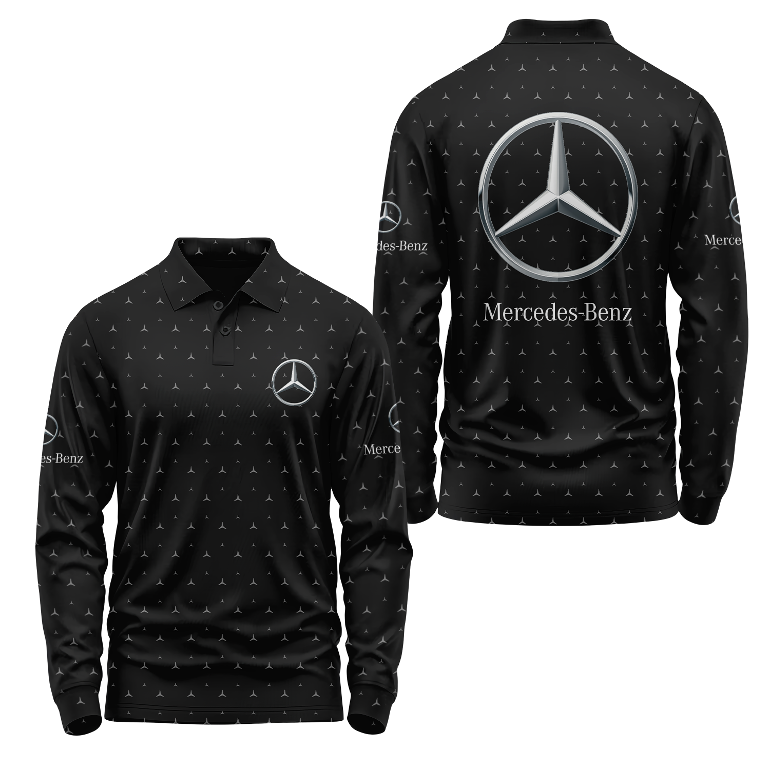 Mercedes Long Sleeve Polo USPL047