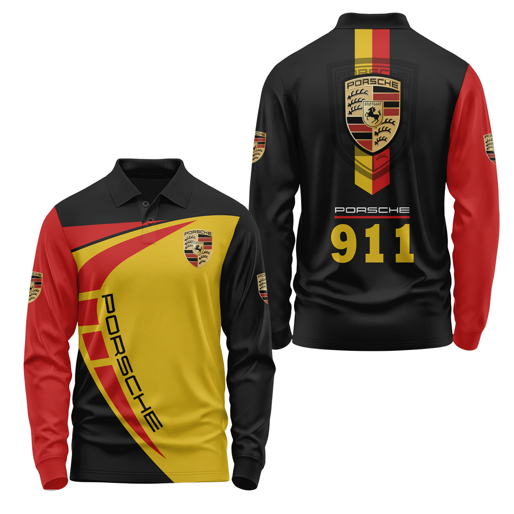 PORS Long Sleeve Polo USPL067