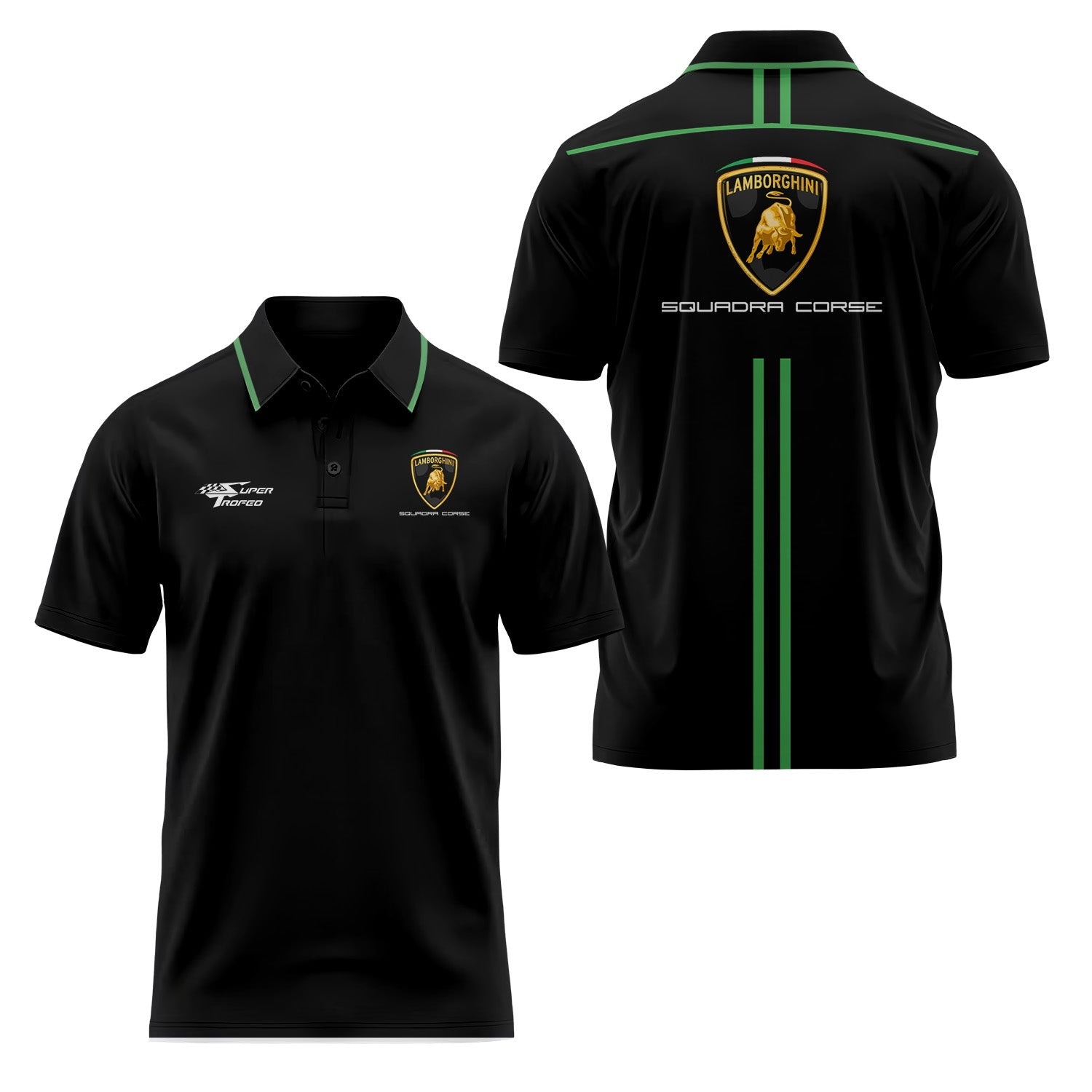 Lamborghini Short Sleeve Polo USPL663