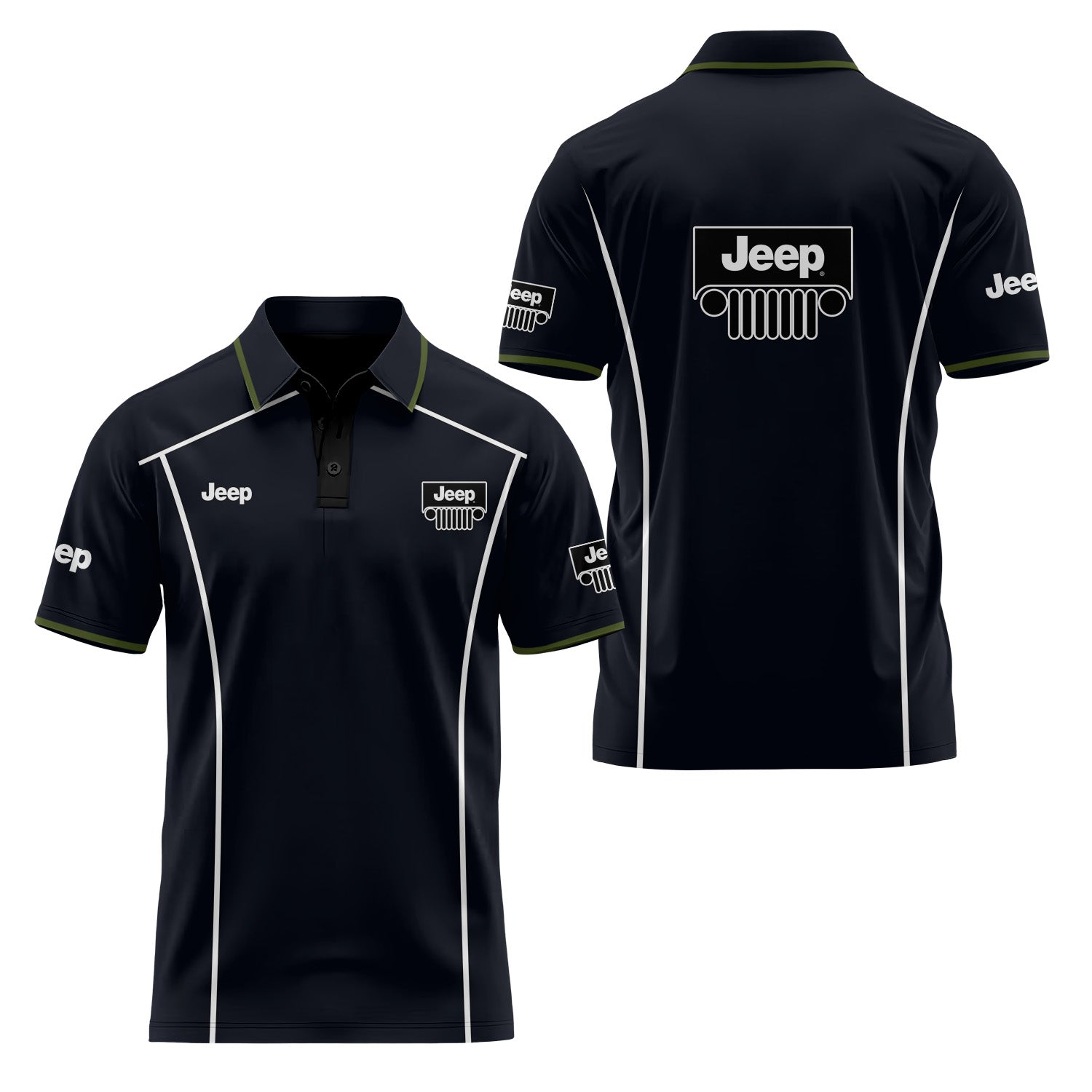 Jeep Short Sleeve Polo USPL474