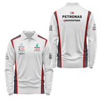 Mercedes Long Sleeve Polo USPL010