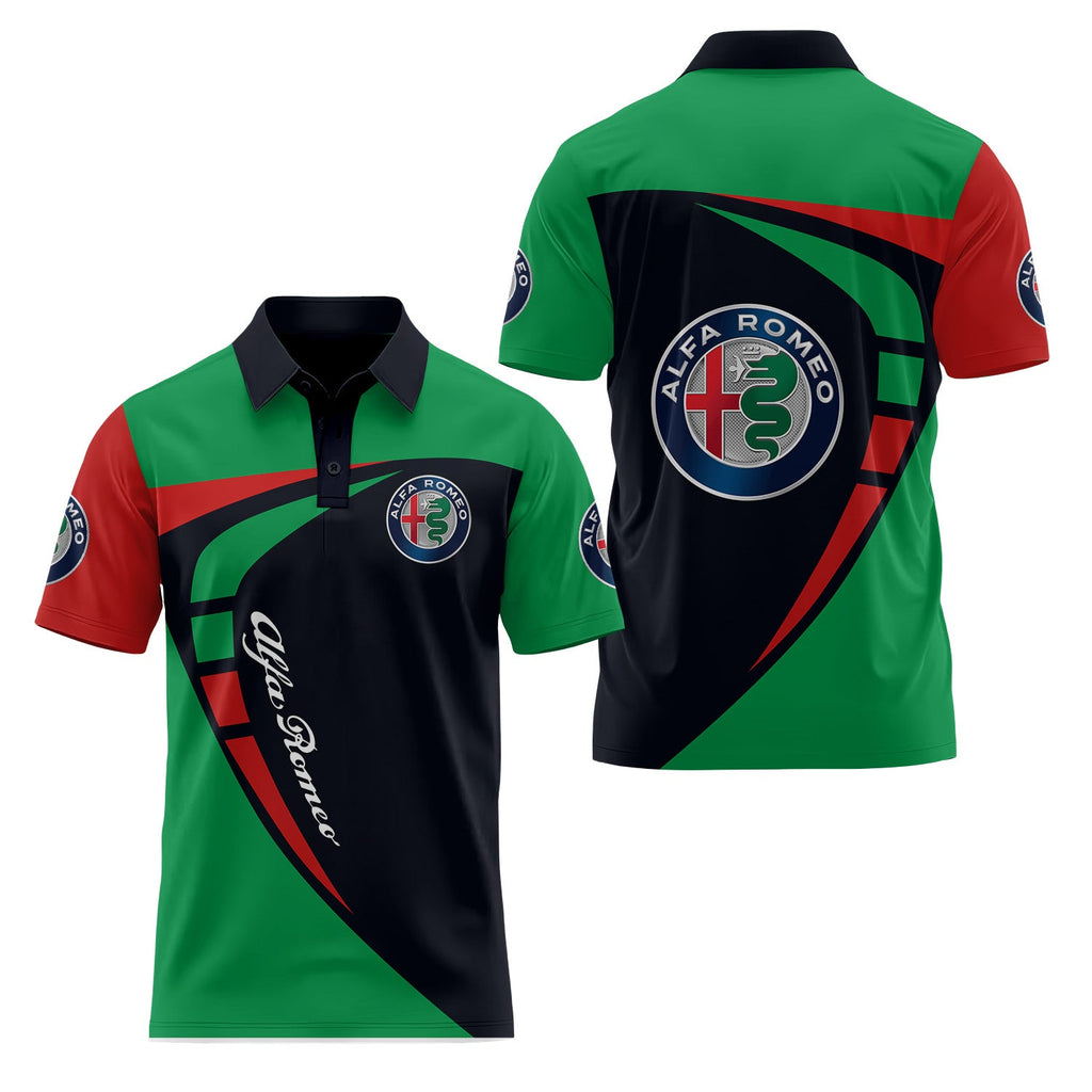 Alfa Romeo Short Sleeve Polo USPL632