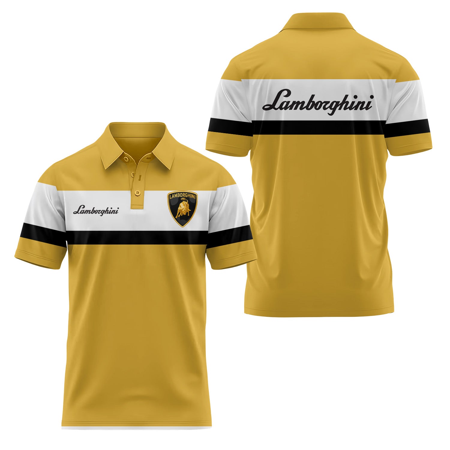 Lamborghini Short Sleeve Polo USPL722