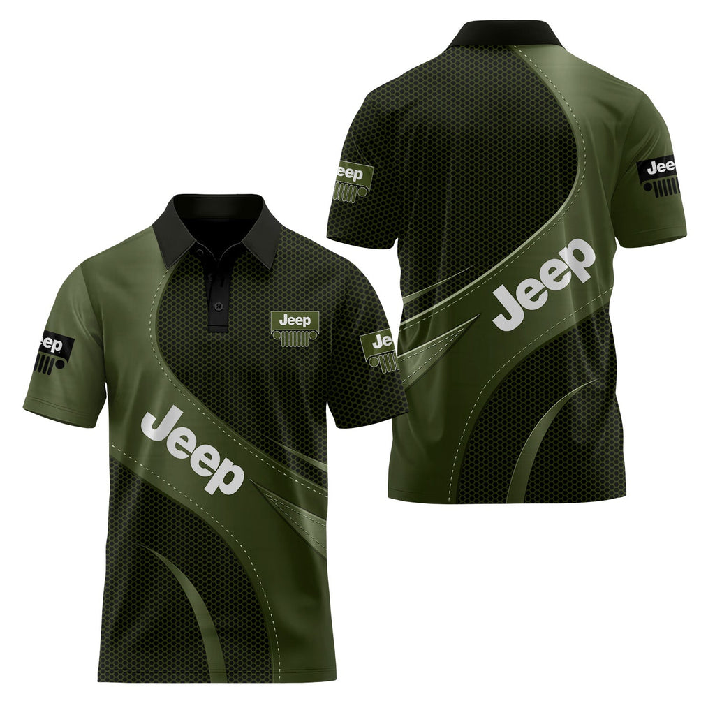 Jeep Short Sleeve Polo USPL453