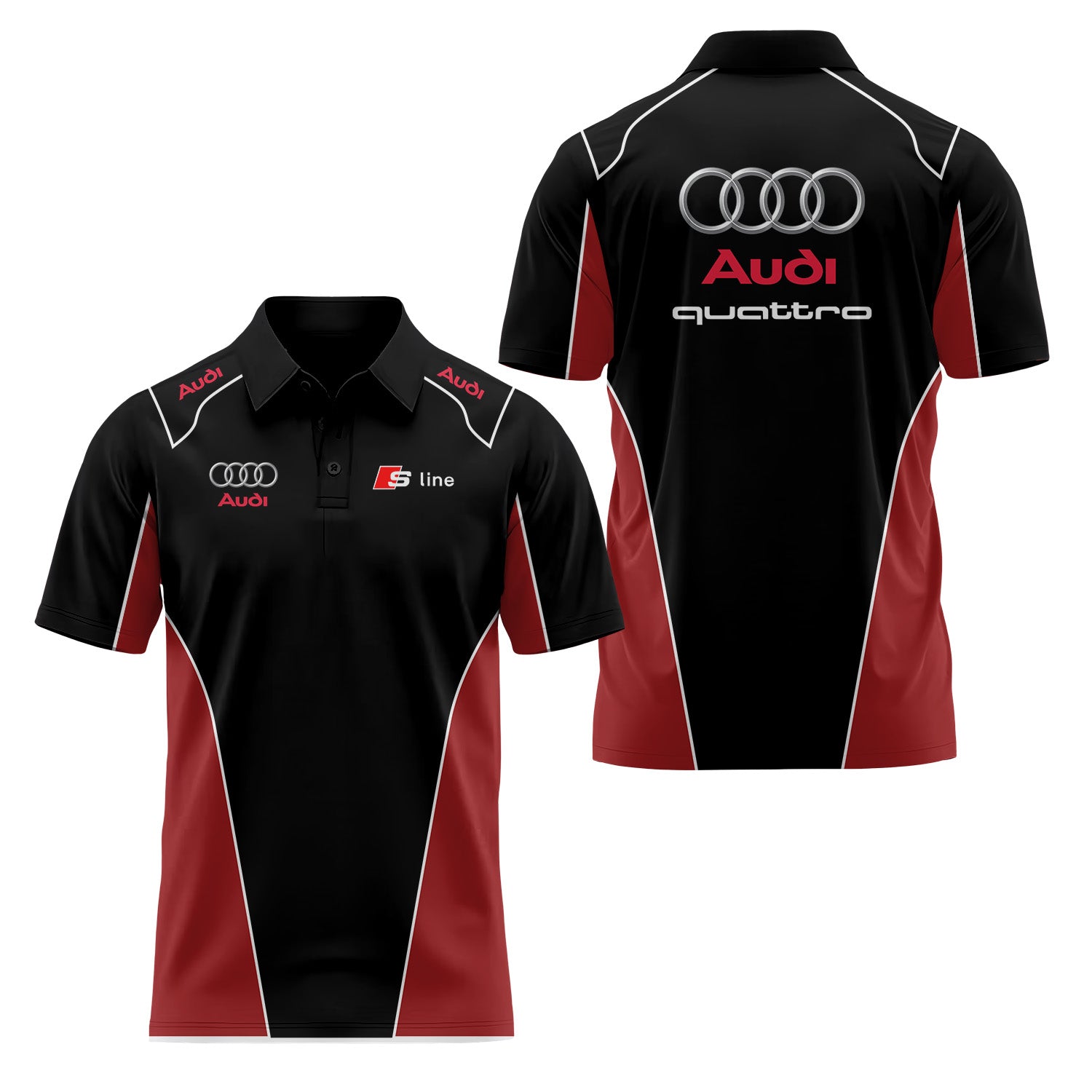 Audi Short Sleeve Polo USPL749