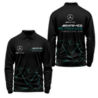 Mercedes Long Sleeve Polo USPL012
