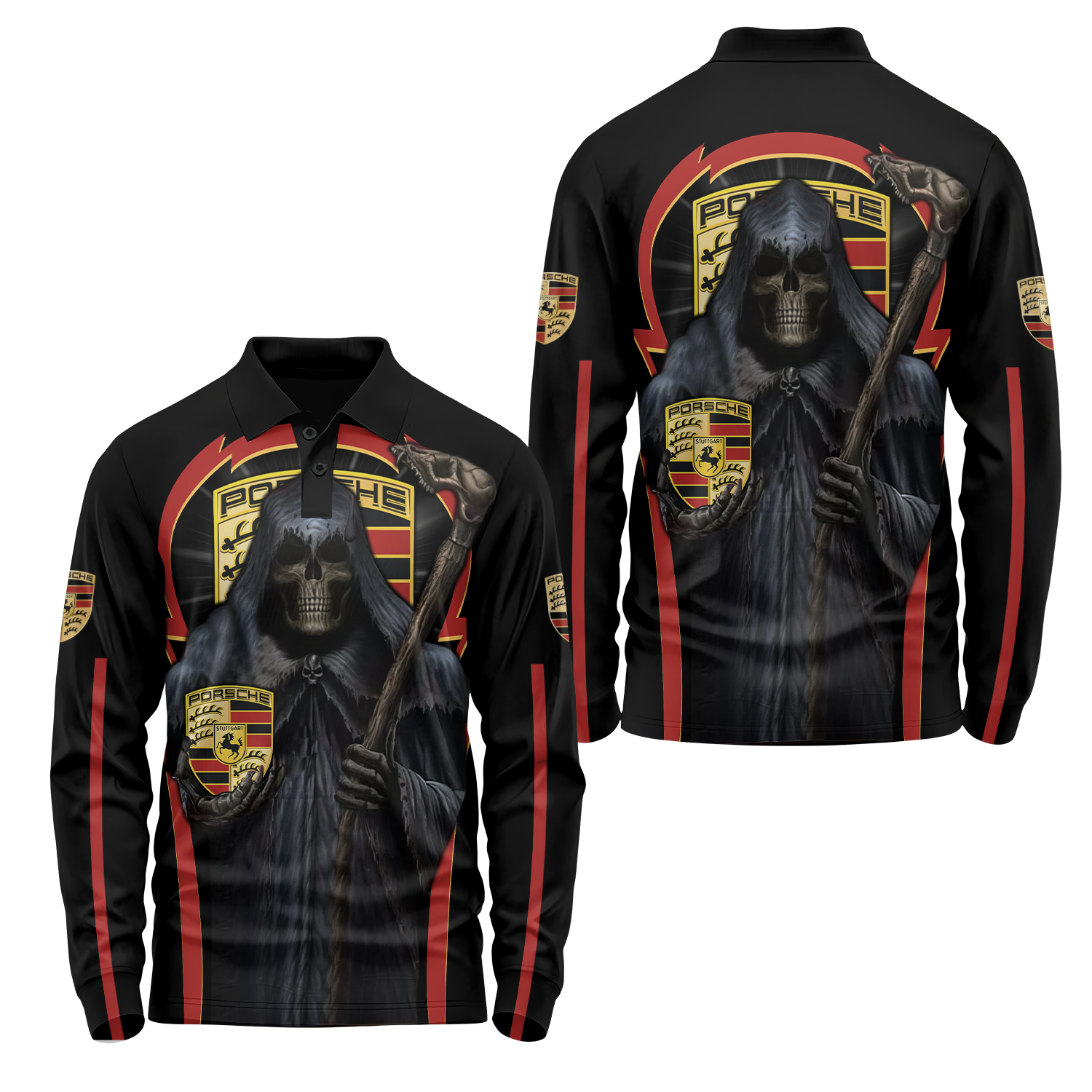 PORS Long Sleeve Polo USPL099