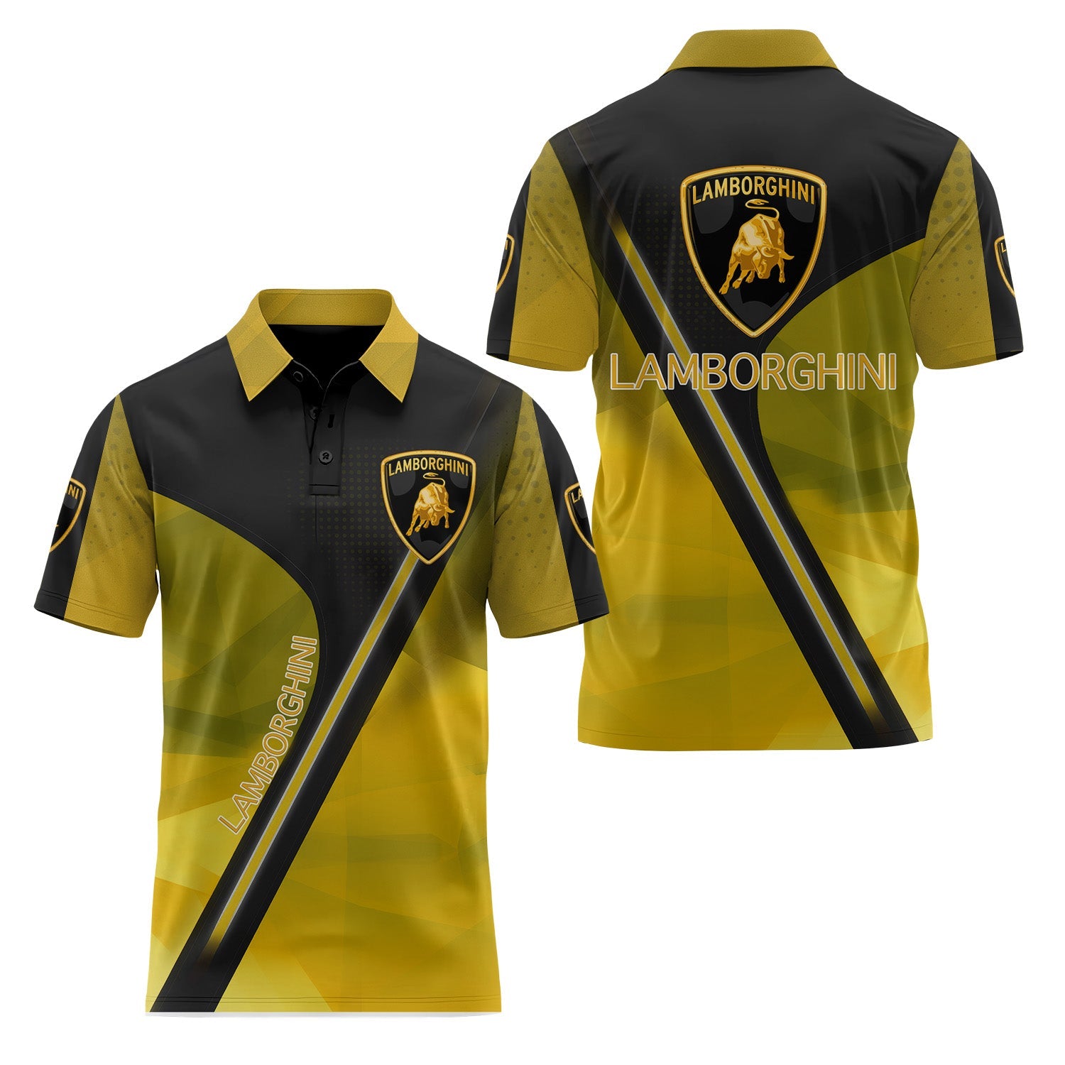 Lamborghini Short Sleeve Polo USPL686