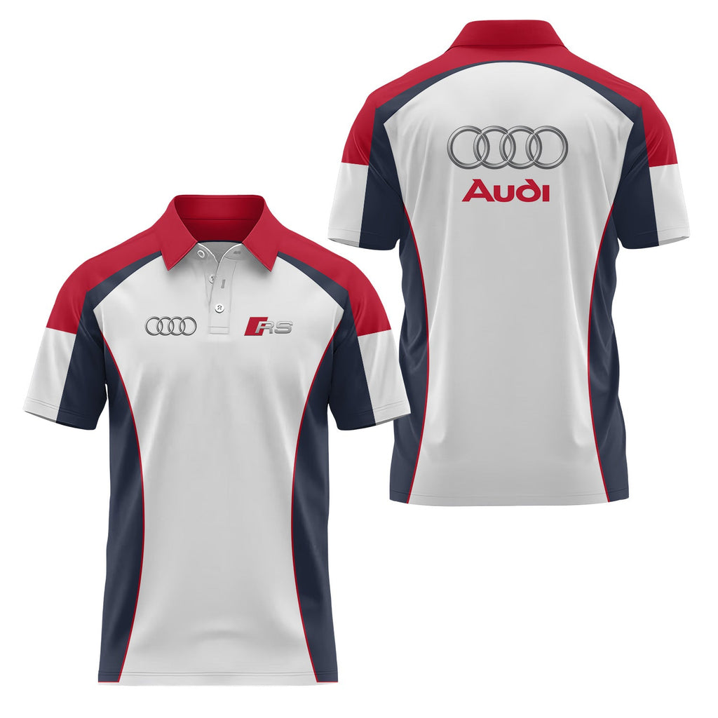 Audi Short Sleeve Polo USPL739