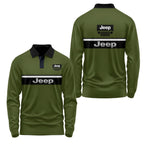 Jeep Long Sleeve Polo USPL448