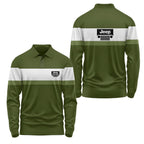 Jeep Long Sleeve Polo USPL450