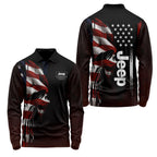 Jeep Long Sleeve Polo USPL426