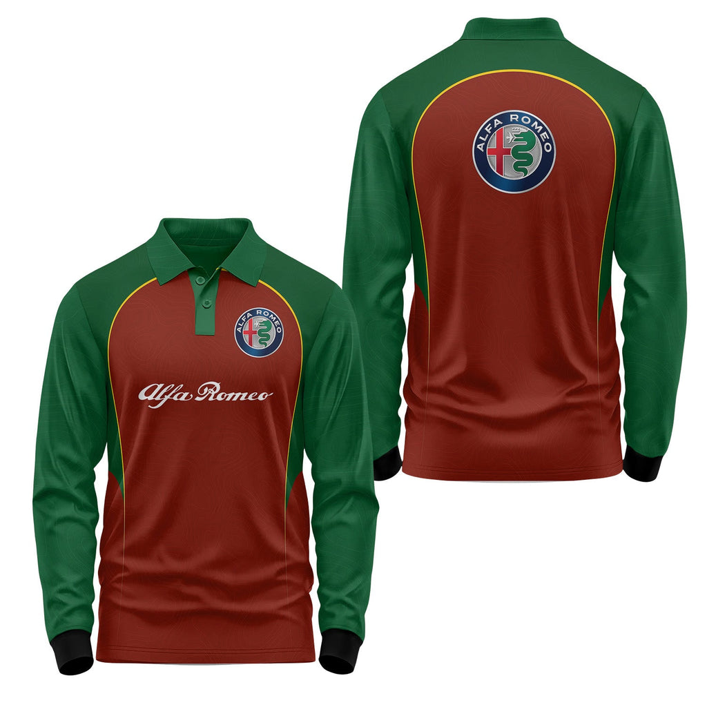 Alfa Romeo Long Sleeve Polo USPL631
