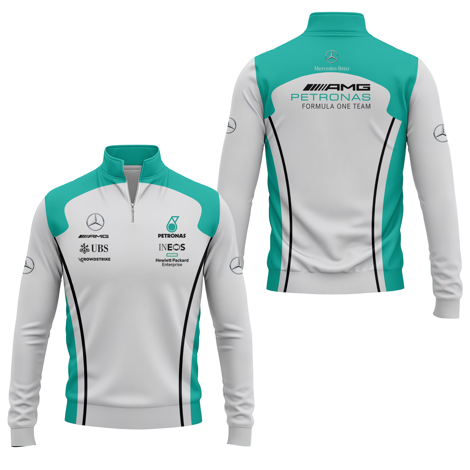 Mercedes Quarter-zip Pullover USPL013