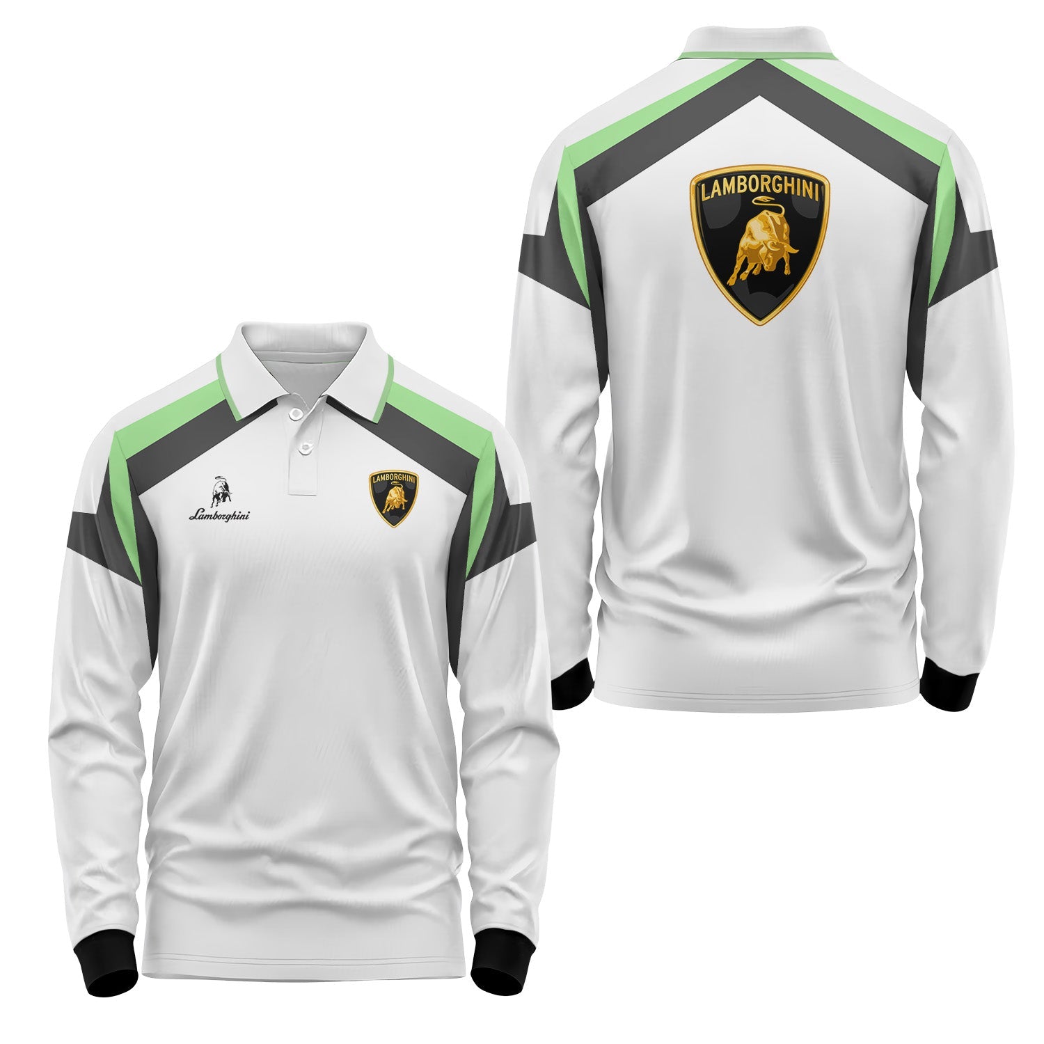 Lamborghini Long Sleeve Polo USPL670