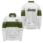 Jeep Long Sleeve Polo USPL472
