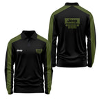 Jeep Long Sleeve Polo USPL452