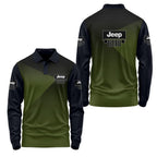 Jeep Long Sleeve Polo USPL449