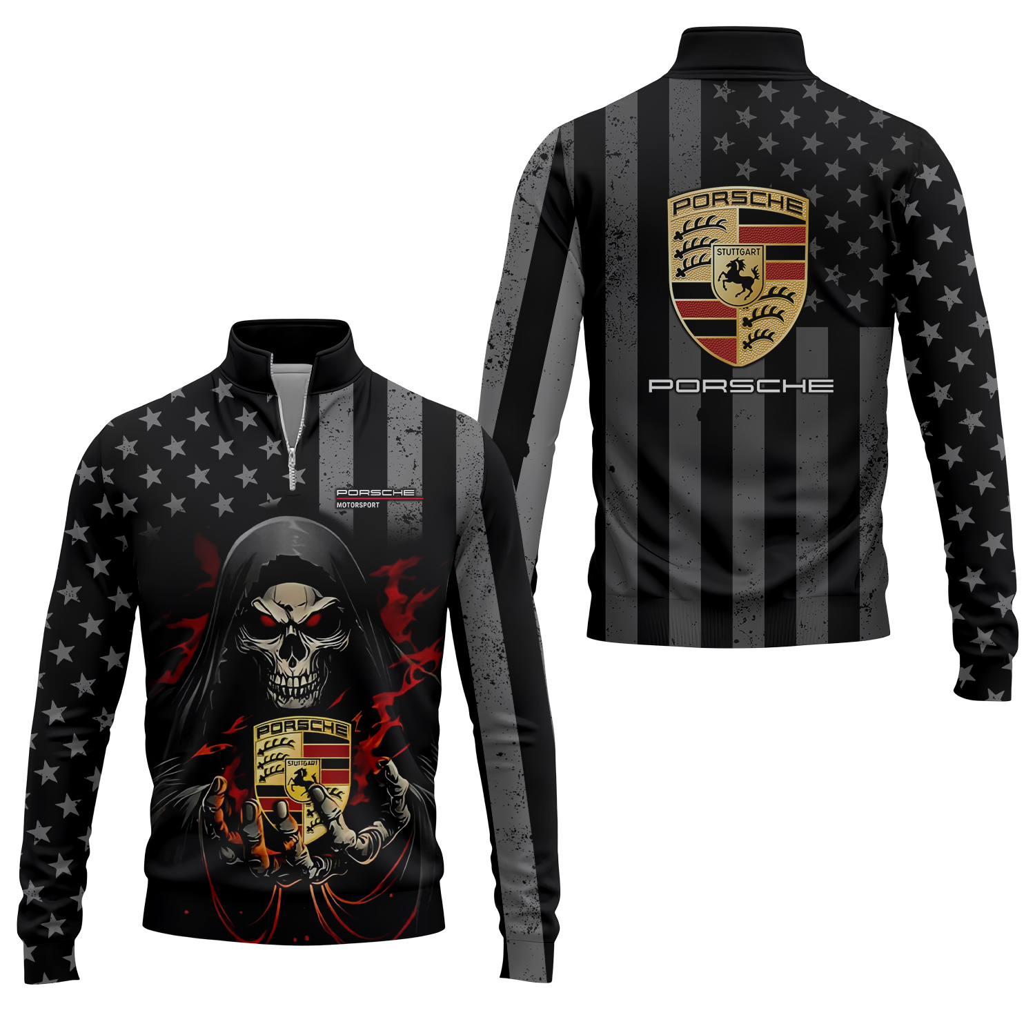 PORS Quarter-zip Pullover USPL089