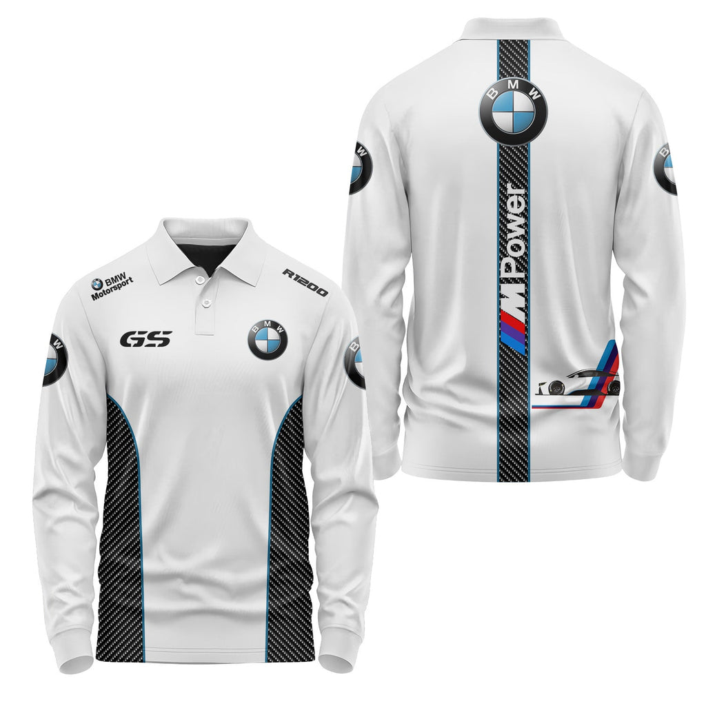 BMW Long Sleeve Polo USPL557