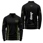 Jeep Long Sleeve Polo USPL451