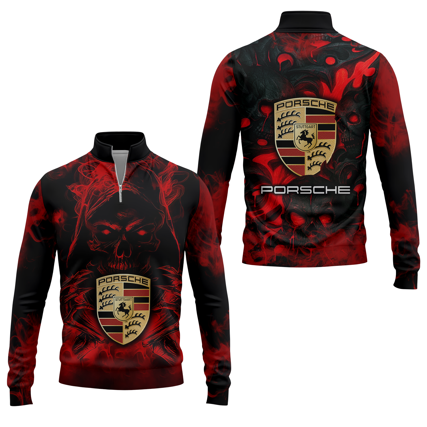 Porsche Quarter-zip Pullover USPL079