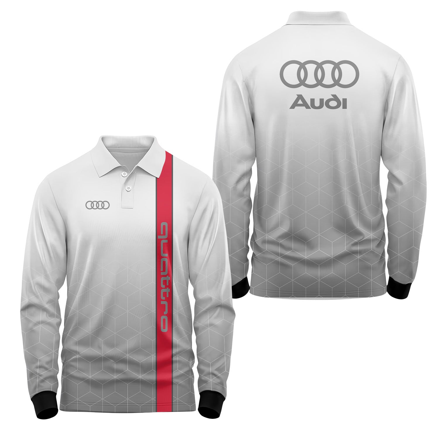 Audi Long Sleeve Polo USPL743