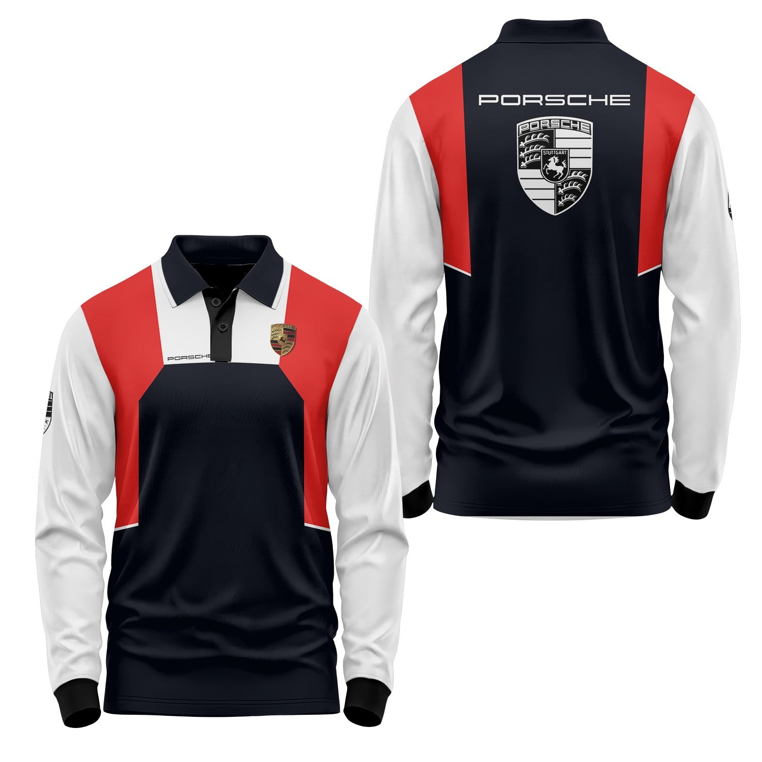 PORS Long Sleeve Polo USPL514