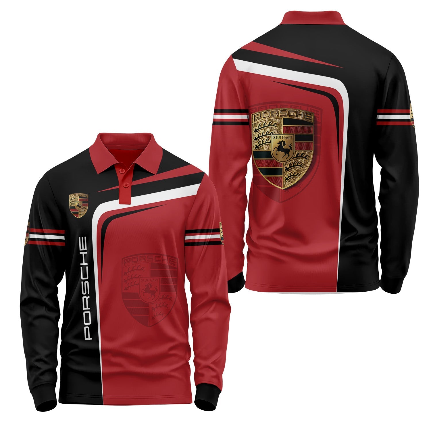PORS Long Sleeve Polo USPL513