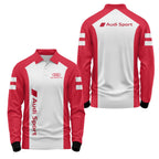 Audi Long Sleeve Polo USPL742