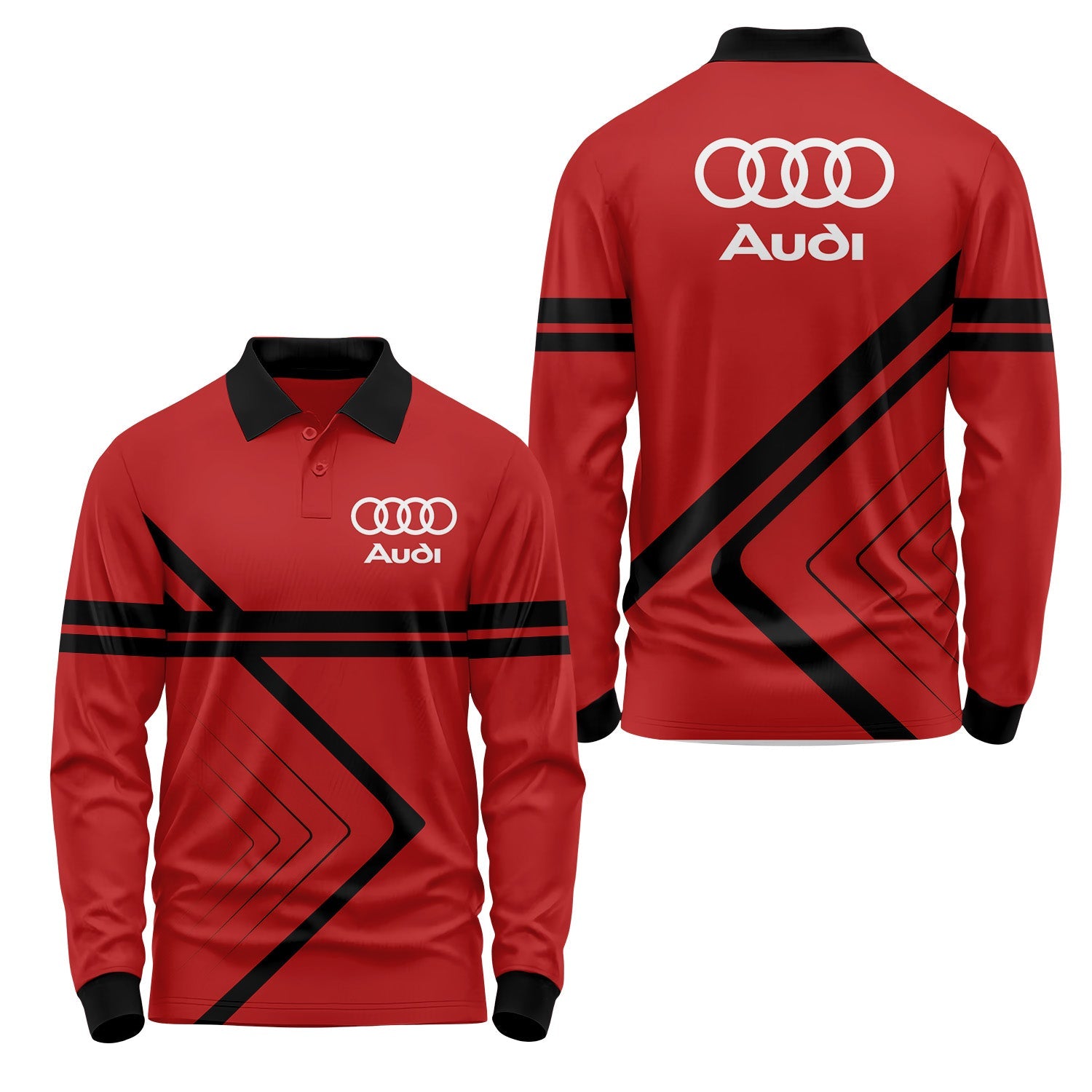 Audi Long Sleeve Polo USPL750