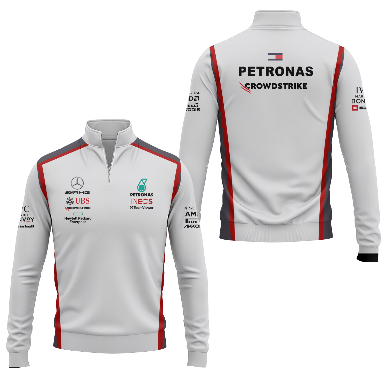 Mercedes Quarter-zip Pullover USPL010