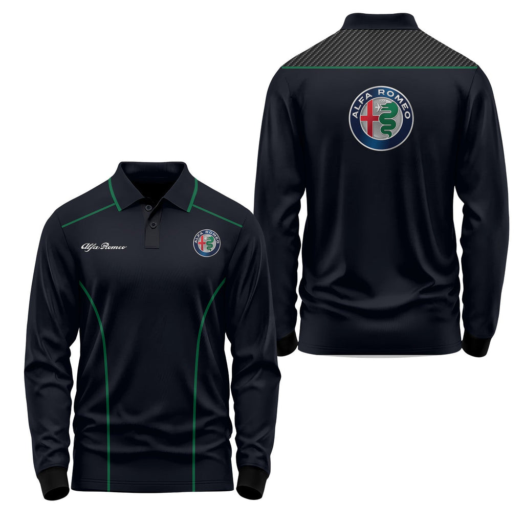 Alfa Romeo Long Sleeve Polo USPL657