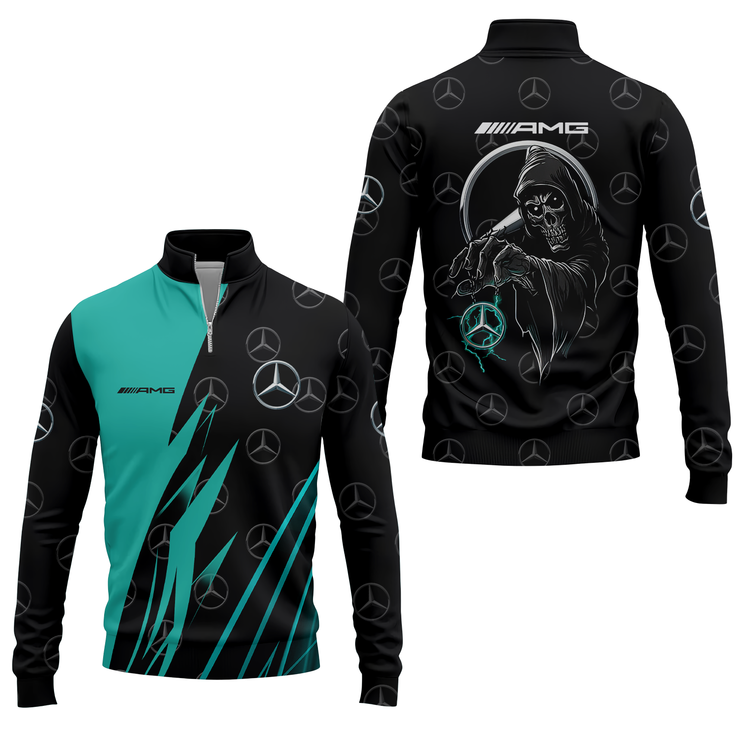 Mercedes Quarter-zip Pullover USPL102