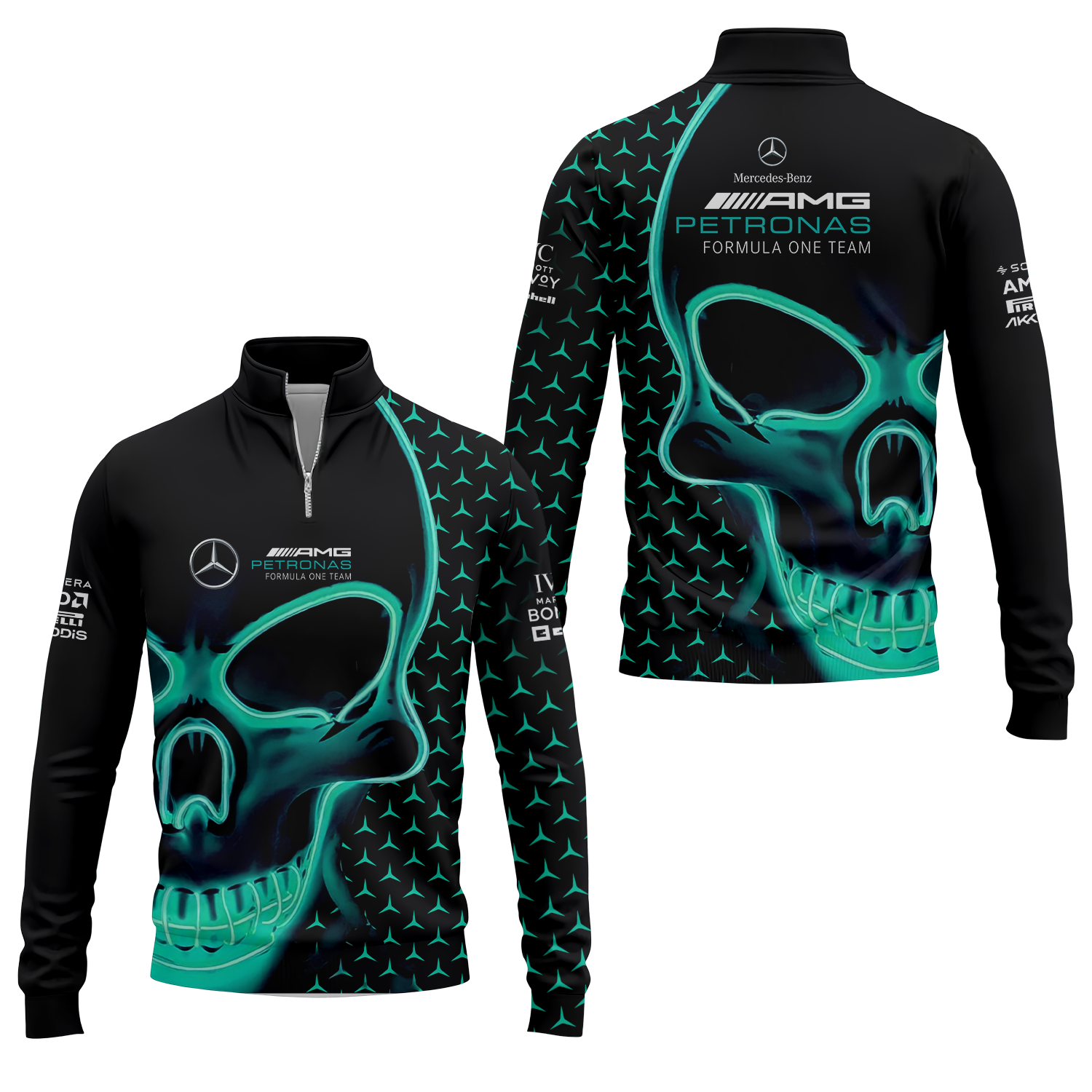 Mercedes Quarter-zip Pullover USPL034