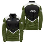 Jeep Long Sleeve Polo USPL446