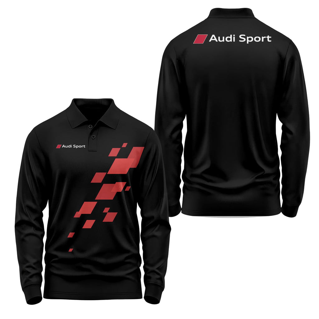 Audi Long Sleeve Polo USPL770